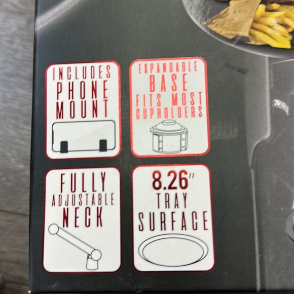 Tech Theory Car Tray new black in color excellent condition new car tray - Picture 2 of 5